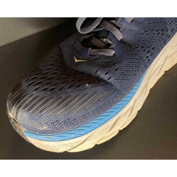 Hoka One Clifton 7 Moonlit Ocean BlueMens 12 Shoes Running Sneakers - Picture 6 of 8